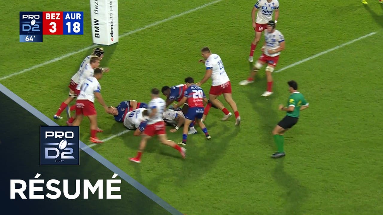 PRO D2 Saison 2026-2027 J07 - Résumé AS Béziers Hérault - Stade Aurillacois