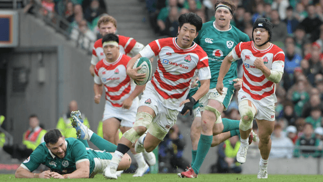 Ireland Made To Work Hard For Victory Over Japan
