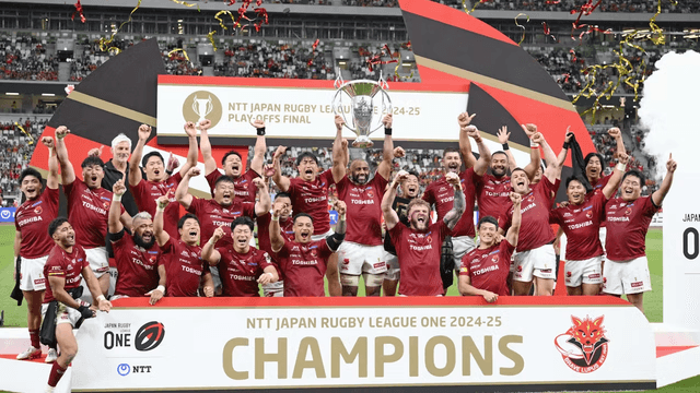 Toshiba Brave Lupus Tokyo Go Back-To-Back As JRLO Division 1 Champions