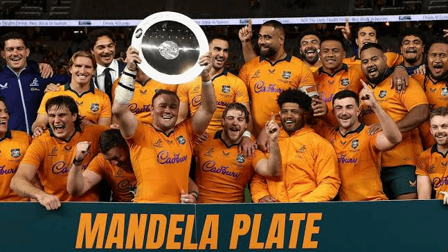 Wallabies survive Perth chaos to reclaim Mandela Challenge Plate